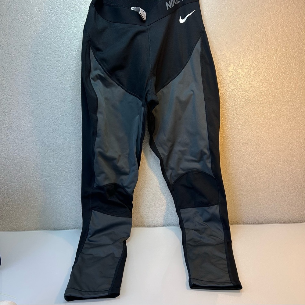 Nike Pro Dri-Fit Womens Leggings Tights Black/Grey